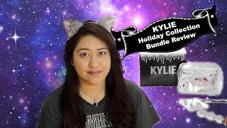 KYLIE Cosmetics Holiday Collection Bundle Review/Unboxing | Kalaxy