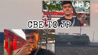 Coimbatore to jaipur | train journey🚉