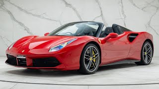 2017 Ferrari 488 Spider - Rosso Corsa Metallic - Walkaround + Engine \u0026 Exhaust Sound