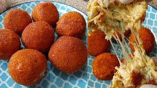 Peri Peri Chicken Cheese Ball For Ramadan | Make And Freeze For Full Ramadan | Chicken Cheese Ball