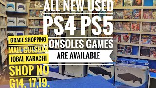 NEW PS4 PS5 USED GAMING CONSOLES, ACCESSORIES, CONTROLLERS, RENTAL & EXCHANGE SERVICE AVAILABLE .