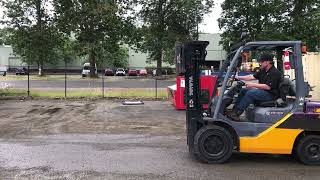 GovDeals: Toyota Propane Forklift (ID #24472) (GVL) (22-1646