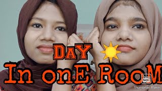 Ayyo 24 hr oru roomilaa🤯🤯🤯 Day in One Room... ///Twin SiZzz... ///