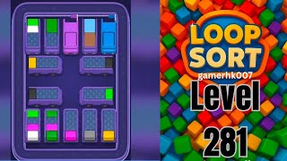 Loop Sort Level 281 Walkthrough Solution
