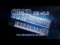 OB-X8 OS Version 2.0 Update - New Synthesis and Performance Features