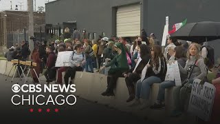 10 Arrested At Protest Outside Broadview Ice Facility