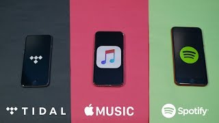 Tidal vs Apple Music vs Spotify (Stream Quality Test, Features & Music Library)