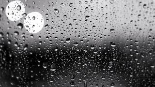 Som de chuva na janela com a tela escura para dormir | Meu Momento Relaxante