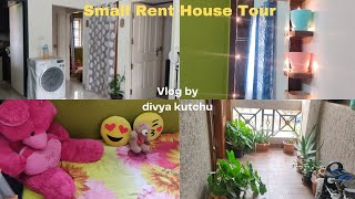 2BHK Rented Home Tour in Bangalore 🤗 || మా చిన్న ప్రపంచం😊...#teluguvlogs#hometour#vlog#organisation