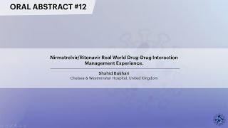 Oral Abstract Presentation #12 | Shahid Bukhari