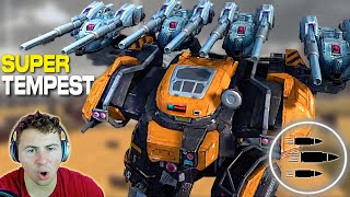 The OLD Tempest On STEROIDS Are AWESOME - Behemoth Turret Reaches Living Legend!  | War Robots