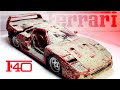 Enzo latest work, Ferrari F40 | Restoration abandoned model