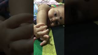 අපේ චුටි මැනික🥰♥️🥰#cute #cutebaby #funny #beby