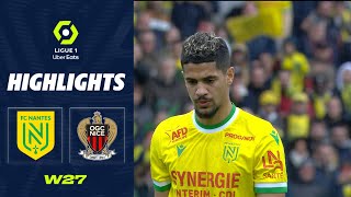 FC NANTES - OGC NICE (2 - 2) - Highlights - (FCN - OGCN) / 2022-2023