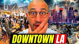 Downtown Los Angeles has Become HELL -  Tour of the Collapse