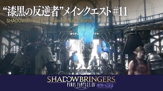 【FF14】漆黒の反逆者(ヴィランズ) メインクエスト #11-1 【ネタバレ注意】