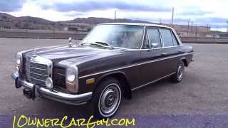 73 Mercedes 220D Diesel W114 W115 2 Owner Walkaround Youngtimer Classic