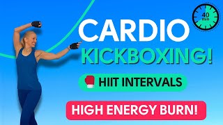 🥊 40 Minute Cardio Kickboxing Intervals!