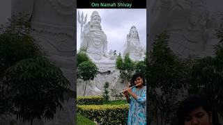 #omnamahshivay | #flute by Geetika 'Bansurilii' | #shorts