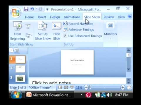 Computer Internet Tips Using Powerpoint Youtube