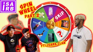 Spin Wheel Dare Challenge ft. iSARB CLAN Part 2