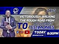 Consecration Week Day 3... Victoriously walking the rough road from prayer request to testimonies.