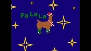 Christmas Fa La Llama