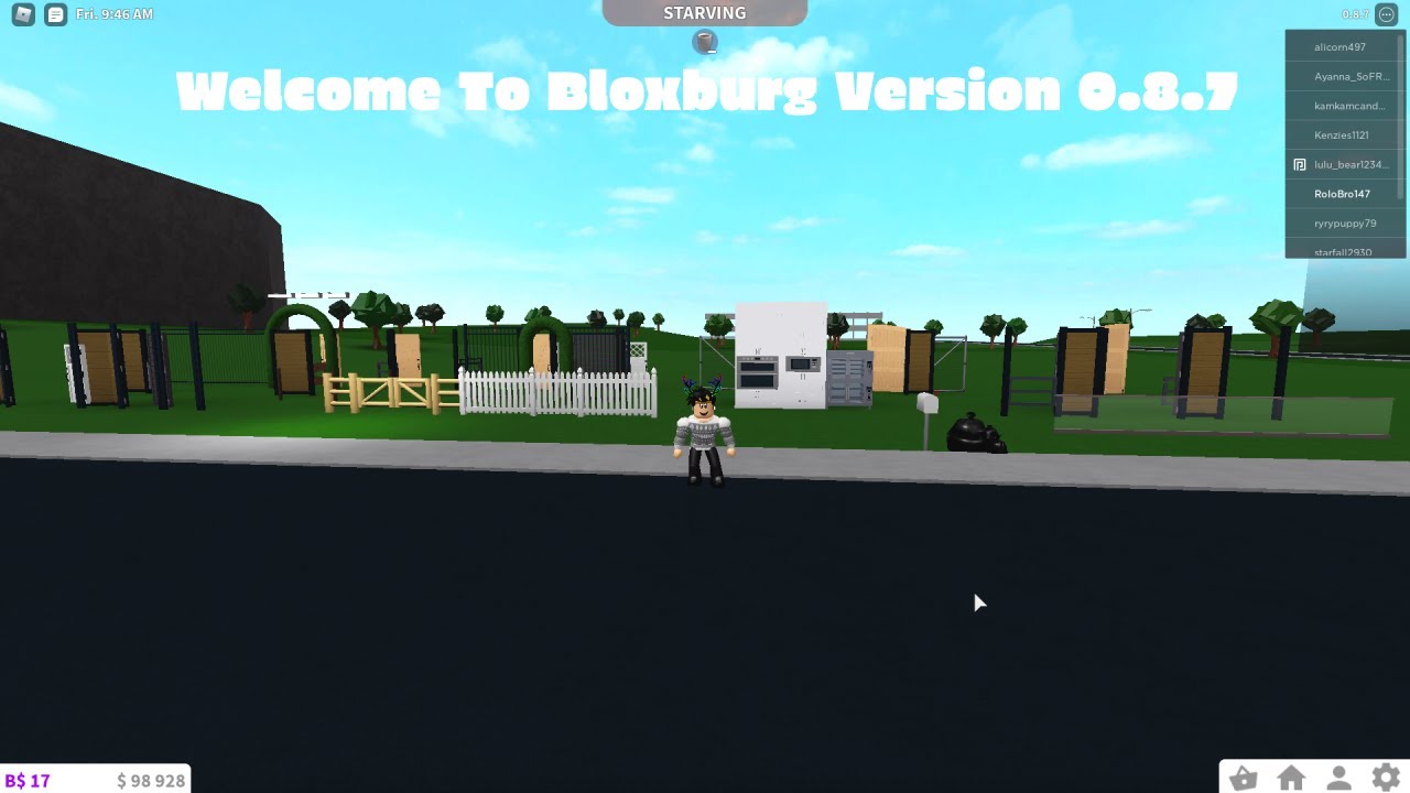 Version 0.8.7 Update ( Welcome To Bloxburg) - YouTube