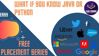 What if you know JAVA or Python ?