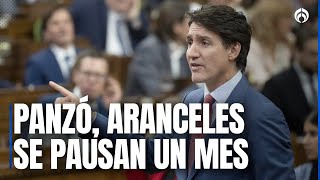 Trudeau, tras horas tensas, logra acuerdo con Trump