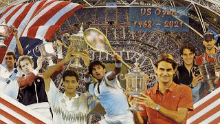 US Open champions and statistics - Open Era winners 1968 2021