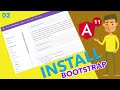 🔴  Angular 11 Tutorial -  Install Bootstrap Angular 11 || add bootstrap || Ujjwal Technical Tips
