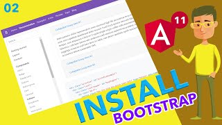 🔴 Angular 11 Tutorial - Install Bootstrap Angular 11 || add bootstrap || Ujjwal Technical Tips