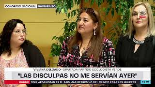 "Me sentí agredida": diputada Delgado lamenta "enfrentamiento de palabras" con ministro Ávila