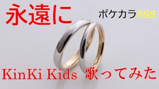 【ポケカラSSS】永遠に　歌ってみた【KinKi Kids】　歌詞付き