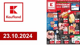 Kaufland leták 23.10.2024 - akční leták