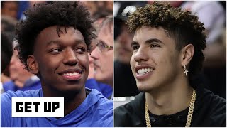 Why the Warriors drafted James Wiseman over LaMelo Ball | Get Up
