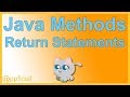 Java Methods Return Statements - Value Returning Method Tutorial - Learn to Code - Appficial