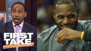 Stephen A. Smith says LeBron James should consider going to 76ers | First Take | ESPN