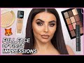 FULL FACE OF FIRST IMPRESSIONS / EASY FOX EYE TUTORIAL! NARS, Maybelline, Milani, Marc Jacobs!