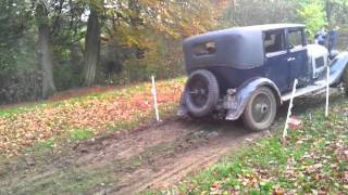 Ben Collings Bentley Saloon VSCC Cotswold trial 2011