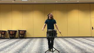 Gabriel Renner's - 1st Place (98.00) Snare I\u0026E PASIC 2024!