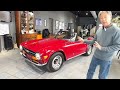 1970 triumph tr6 walk around