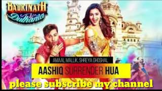 Aashiq Surrender Hua Lyrics | Varun, Alia | Amaal Mallik, Shreya Ghoshal |Badrinath Ki Dulhania