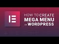 Elements Kit Free Mega Menu Builder For Elementor 2020 (Create elementor mega menus tutorial free)