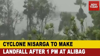 Tracking Cyclone Nisarga: Cyclone To Make Landfall After 1 Pm At Alibag With 110 Kmph Wind Speed