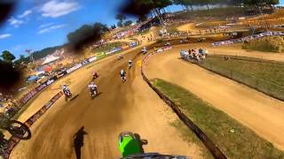 GoPro HD: Kyle Chisholm Moto 2 Lap 2012 Lucas Oil Pro Motocross Championship Budds Creek