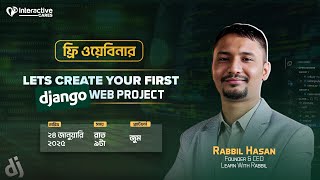 Let's create your first Django web project | Web Developer | Full Stack Web Development