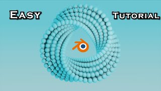 Abstract Loop Using Geometry Nodes - Blender Tutorial