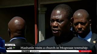 2024 Elections | ANC Deputy Pres Paul Mashatile visits New Church in Mogwase, Rustenburg